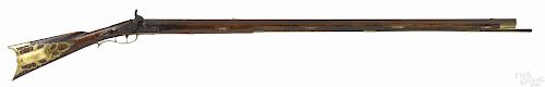 Attributed to Samuel Baum (Union County, Pennsylvania), full stock percussion long rifle