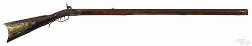 A. McGilvray (Harrisonburg, Virginia), full stock percussion long rifle, .41 caliber, signed