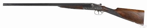 AyA - Aguirre y Aranzabal No. 2 sidelock ejector shotgun, 20 gauge, with full scroll engraving