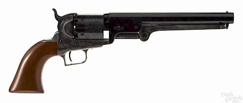 Colt reproduction Model 1851 Navy percussion revolver, .36 caliber, with a 7 1/2'' round barrel