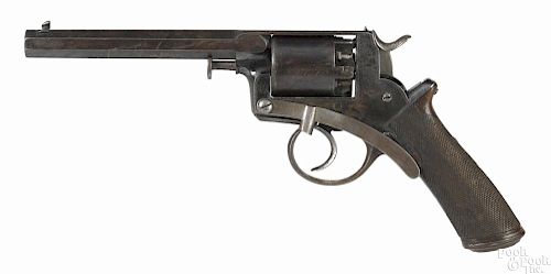 Adams Model 1851 double-action, five-shot percussion revolver, .44 caliber