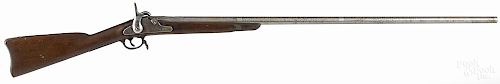 Rifled musket, .58 caliber, lock inscribed CS Richmond 1863, 40'' barrel.