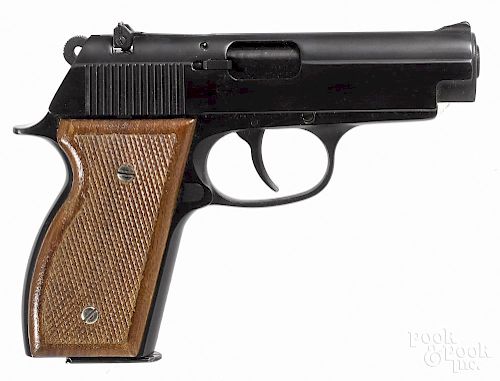 Sterling Model 400 semi-automatic pistol, .380 caliber, with blue finish, 3 1/2'' barrel
