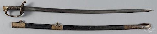 Reproduction Dufilho Confederate Officer's sword.