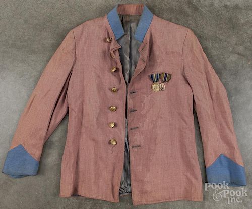 Civil War Confederate reenactor's uniform, mid 20th c.