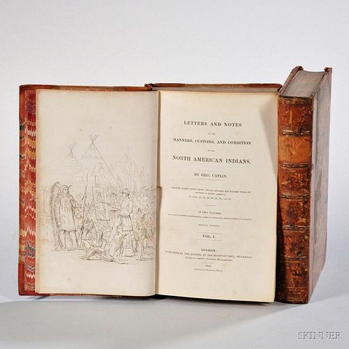 Catlin, George (1796-1872) Letters and Notes on the Manners, Customs, and Condition of the North American Indians.