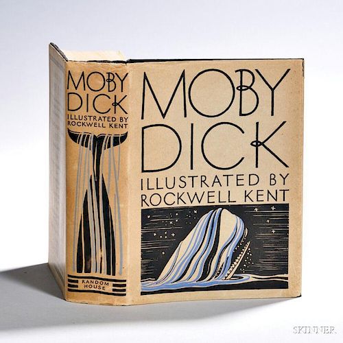 Melville, Herman (1819-1891) Moby Dick,   Illustrated by Rockwell Kent (1882-1971)