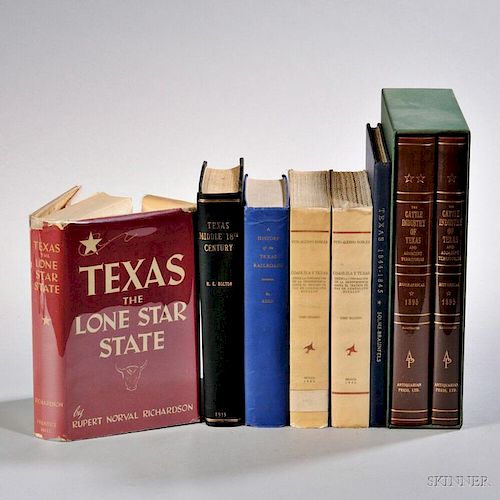Texas, Six Titles in Eight Volumes.