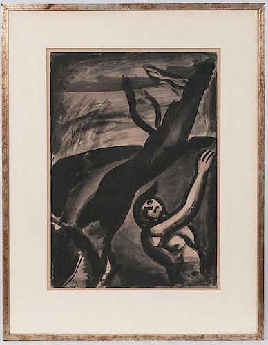 Georges Rouault Etching with Aquatint 