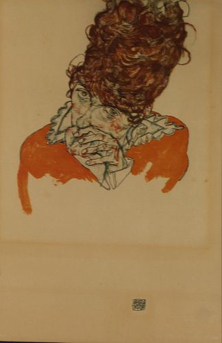 EGON SCHIELE (AUSTRIAN, 1890-1918).