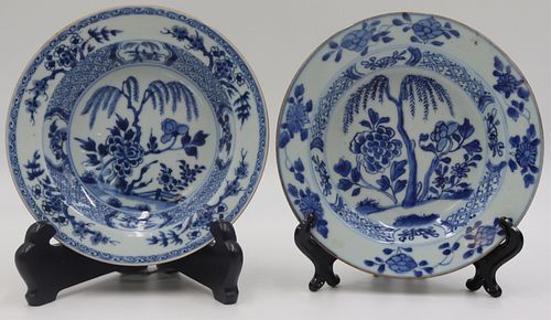 (2) Antique Chinese Blue and White Bowls.