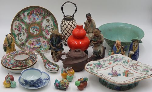 Large Grouping of Assorted Asian Items.