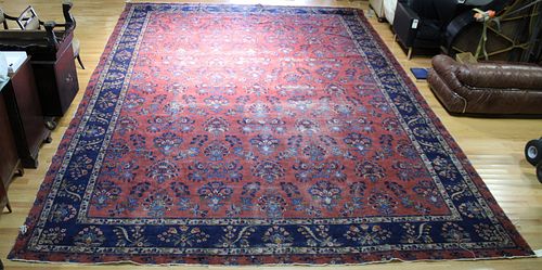 Palace Size Antique & Finely Hand Woven Carpet.