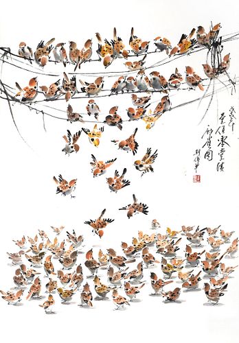 LEE TIO CHON: One Hundred & One Sparrows, 2018