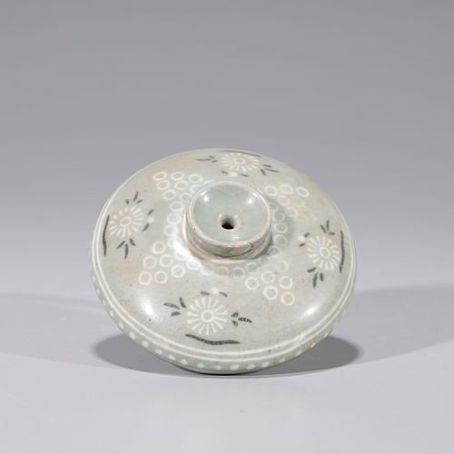 Korean Celadon Glazed Cosmetic Jar