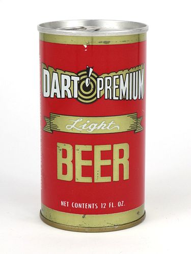 1968 Dart Premium Light Beer 12oz Tab Top T58-14