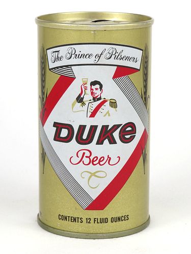 1969 Duke Beer 12oz Tab Top T60-12