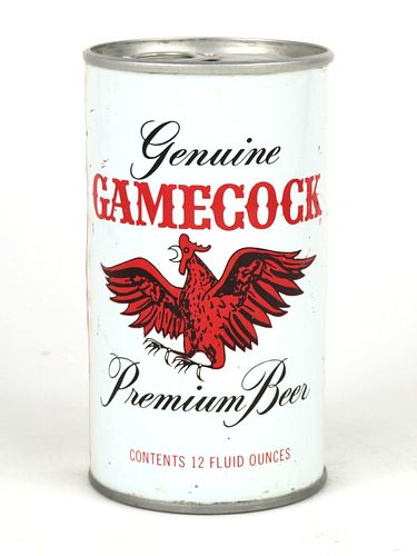 1967 Gamecock Premium Beer 12oz Tab Top T67-09