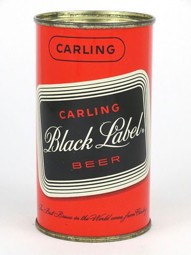 1959 Carling Black Label Beer (Belleville) 12oz Flat Top 37-26