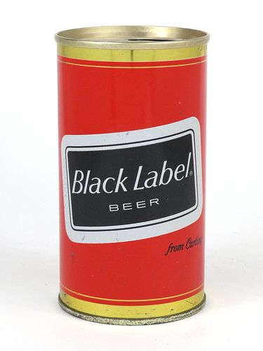 1967 Black Label Beer (Belleville) 12oz Tab Top T41-12