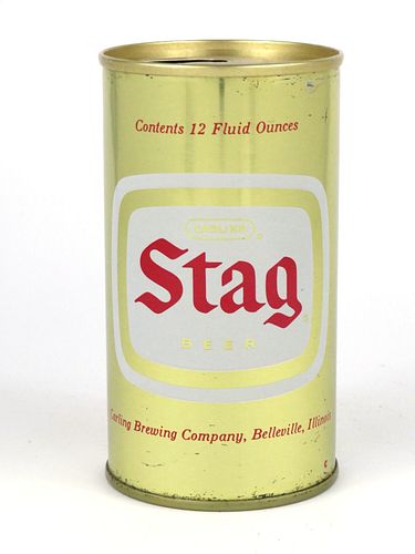 1966 Stag Beer (Belleville) 12oz Tab Top T125-35