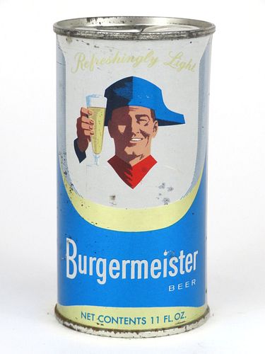 1959 Burgermeister Beer 12oz Flat Top 47-03