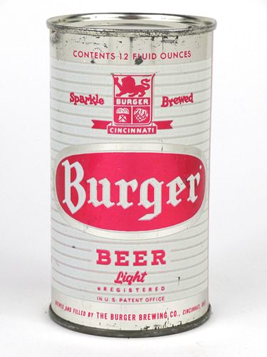 1960 Burger Beer 12oz Flat Top 46-21