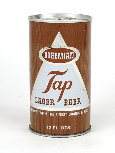 1969 Bohemian Tap Lager Beer 12oz Tab Top T44-33