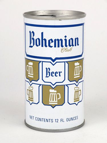 1968 Bohemian Club Beer 12oz Tab Top T44-22.2
