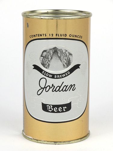 1956 Jordan Beer 12oz Flat Top 86-38