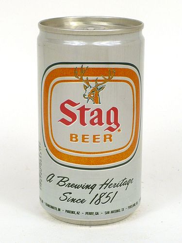 1977 Stag Beer (test can) 12oz Tab Top No Ref.