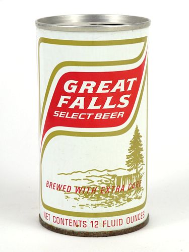 1966 Great Falls Select Beer 12oz Tab Top T71-15.1