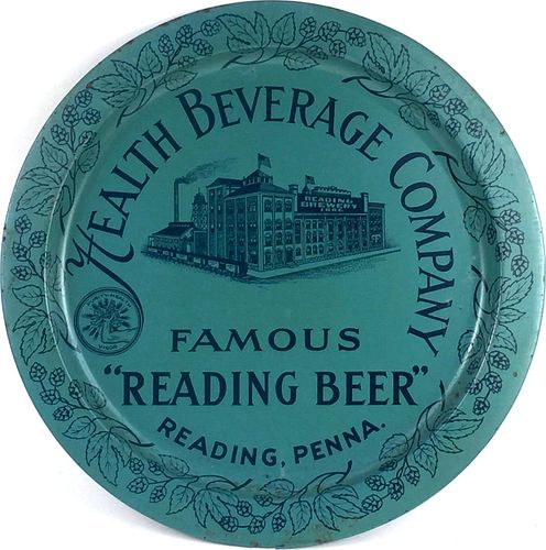 1920 Reading Beer 13 inch Serving Tray 