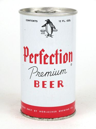 Rare 1968 Perfection Premium Beer 12oz Tab Top T108-07