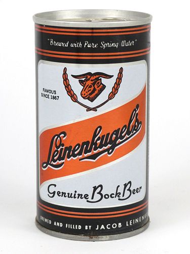 1973 Leinenkugel's Bock Beer 12oz Tab Top T87-15