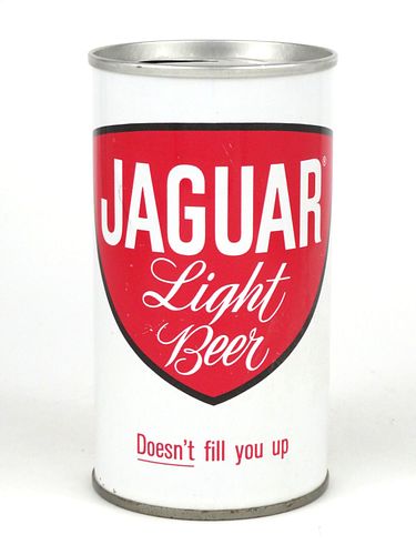 1966 Jaguar Light Beer 12oz Tab Top T82-22