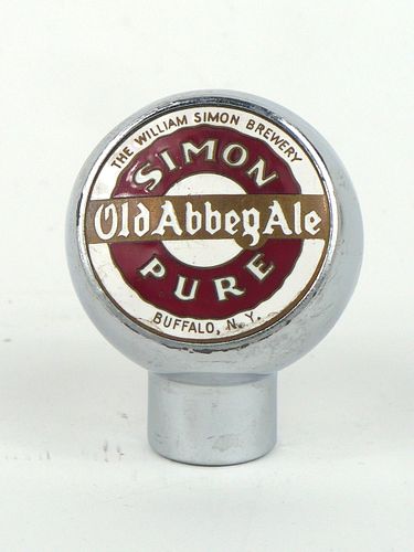 1937 Simon Pure Old Abbey Ale  Ball Knob BTM-1068