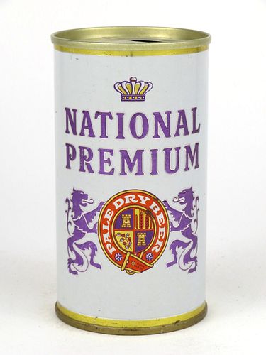 1967 National Premium Beer (NB-1329) 12oz Tab Top T97-22