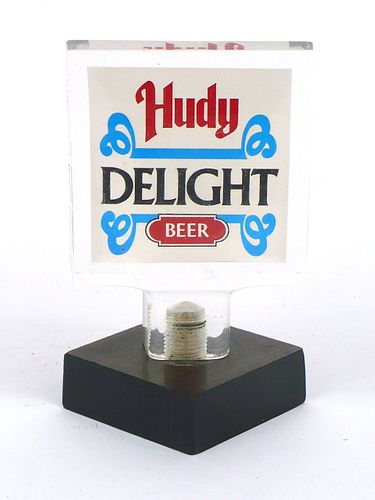 1977 Hudy Delight Beer  Acrylic Tap Handle 