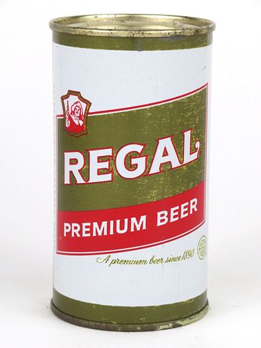 1960 Regal Premium Beer 12oz Flat Top 121-32