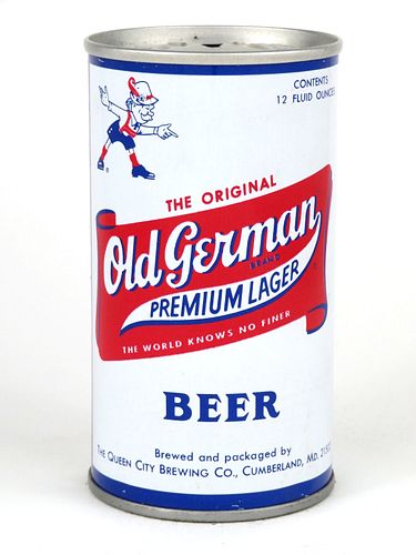 1969 Old German Premium Lager Beer 12oz Tab Top T100-38