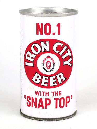 1963 Iron City Beer 12oz Tab Top T78-30