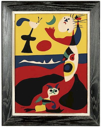Joan Miro (1893-1983 Spanish)