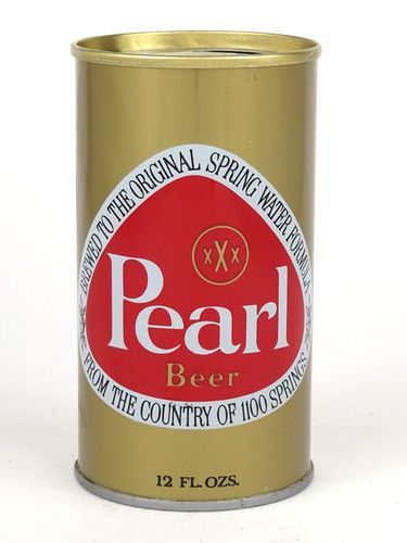 1967 Pearl Beer (MiraSeam) 12oz Tab Top T107-22