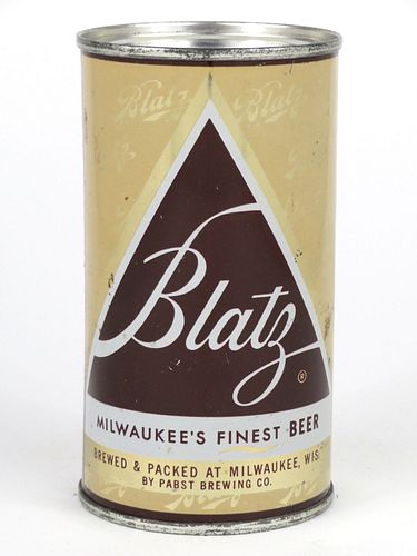 1958 Blatz Beer (Milwaukee) 12oz Flat Top 39-22