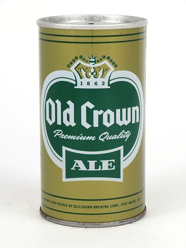 1969 Old Crown Ale 12oz Tab Top T99-39