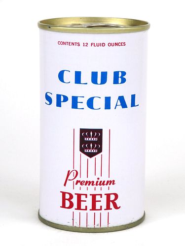 Scarce! 1962 Club Special Premium Beer 12oz Tab Top T55-24