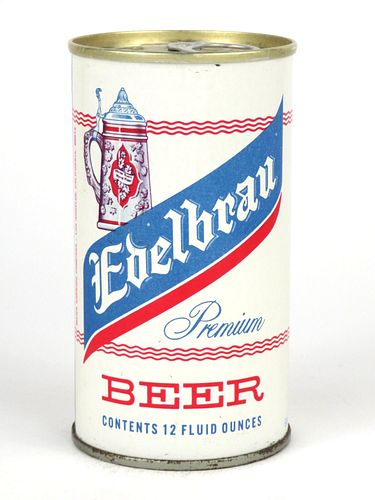 1969 Edelbrau Premium Beer 12oz Tab Top T61-05v