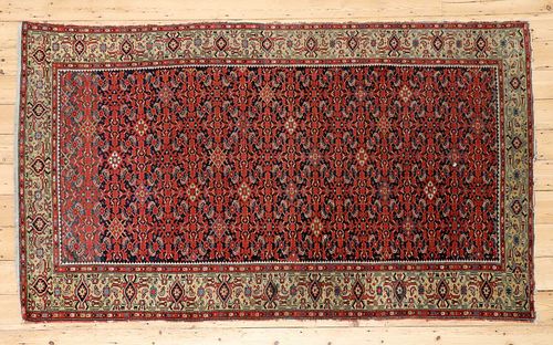 A West Persian wool rug,