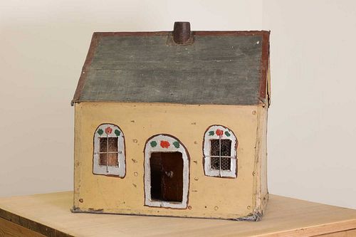 An Irish folk art doll's house